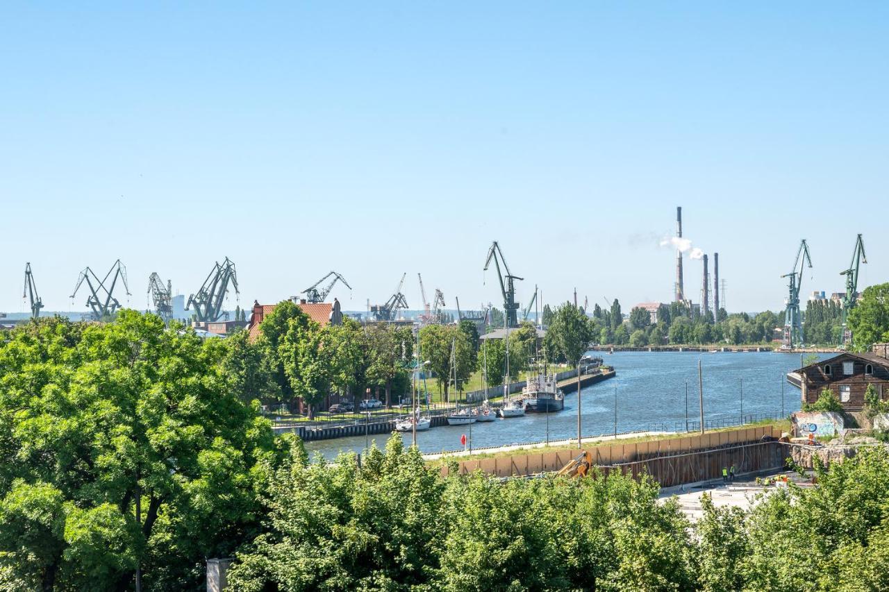 Nadmotlawie Riverside - Sauna, Gym & Parking By Downtown Apartments Gdańsk Exterior foto