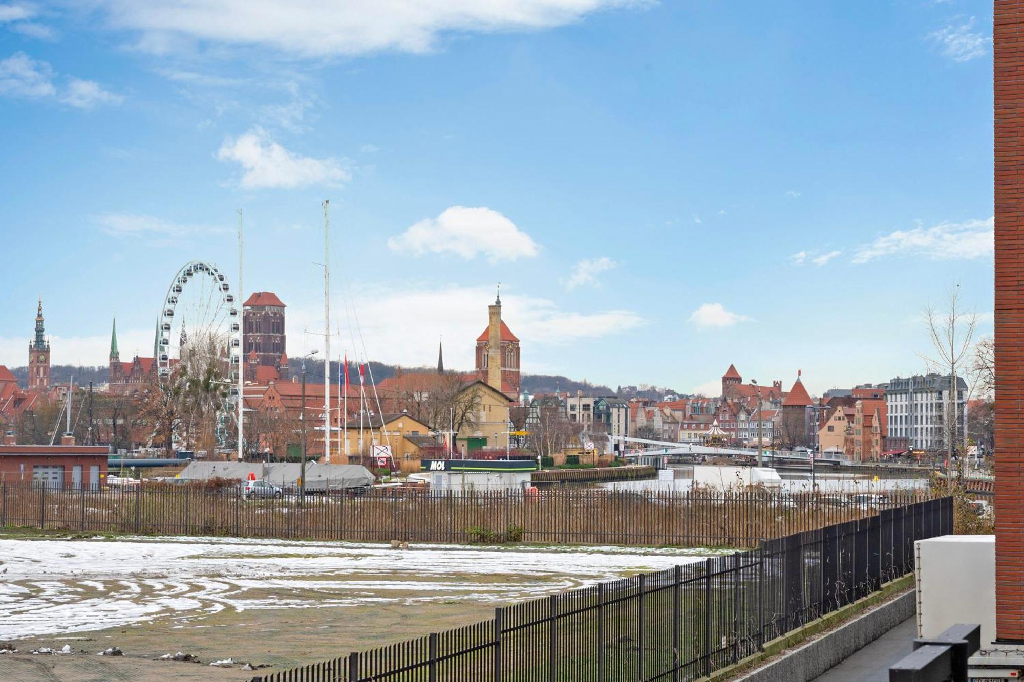 Nadmotlawie Riverside - Sauna, Gym & Parking By Downtown Apartments Gdańsk Exterior foto