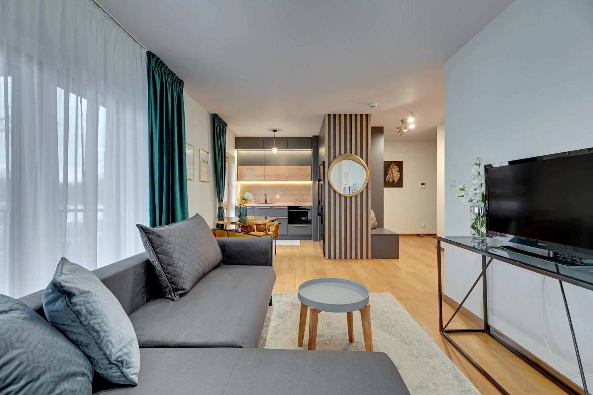 Nadmotlawie Riverside - Sauna, Gym & Parking By Downtown Apartments Gdańsk Exterior foto