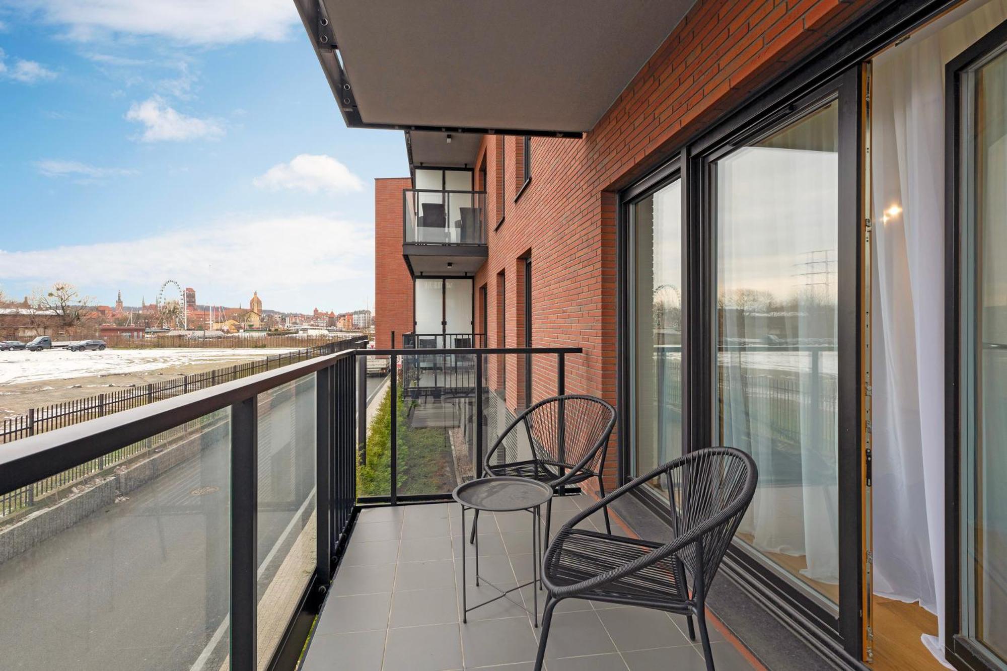 Nadmotlawie Riverside - Sauna, Gym & Parking By Downtown Apartments Gdańsk Quarto foto