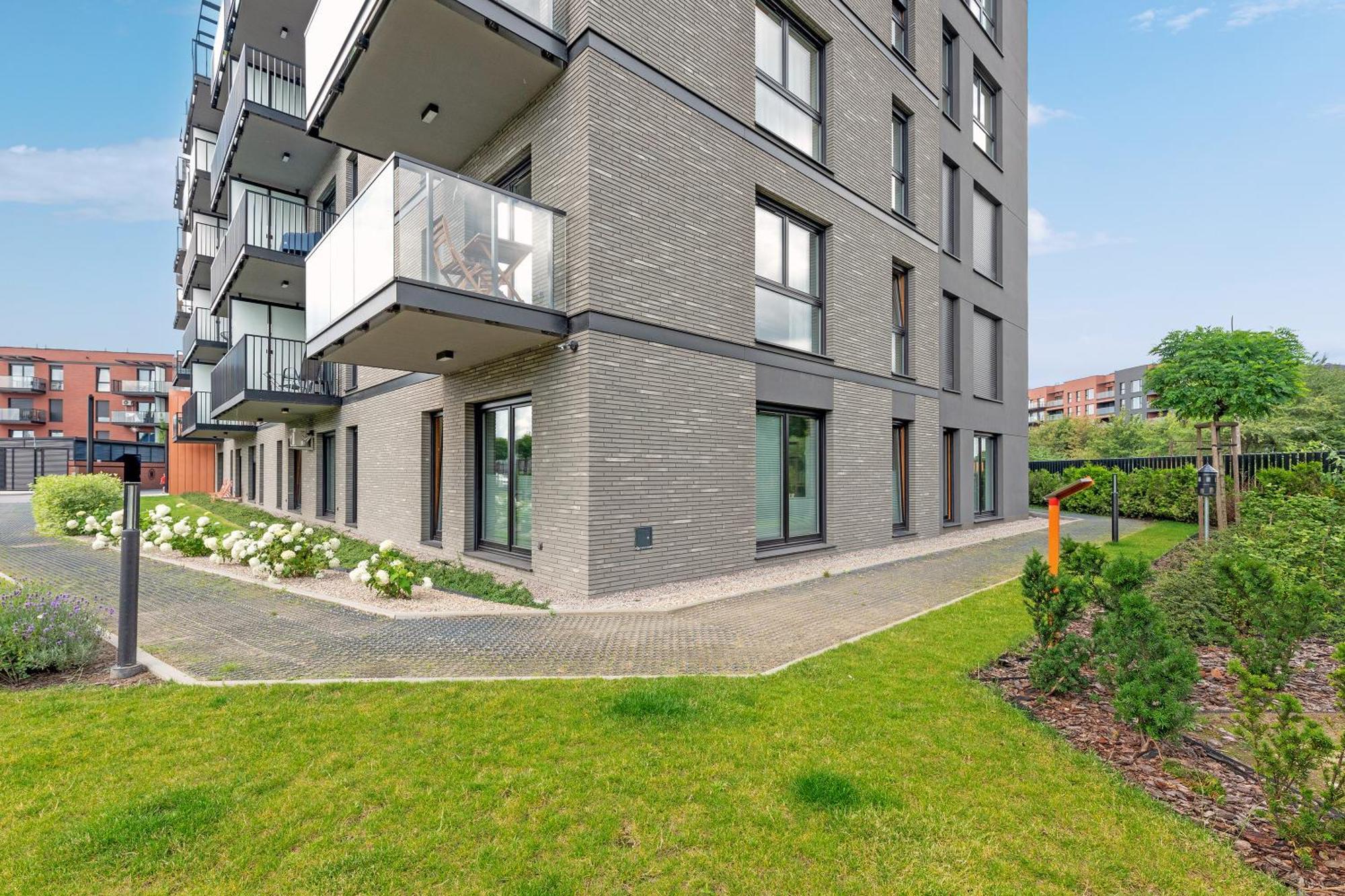 Nadmotlawie Riverside - Sauna, Gym & Parking By Downtown Apartments Gdańsk Exterior foto