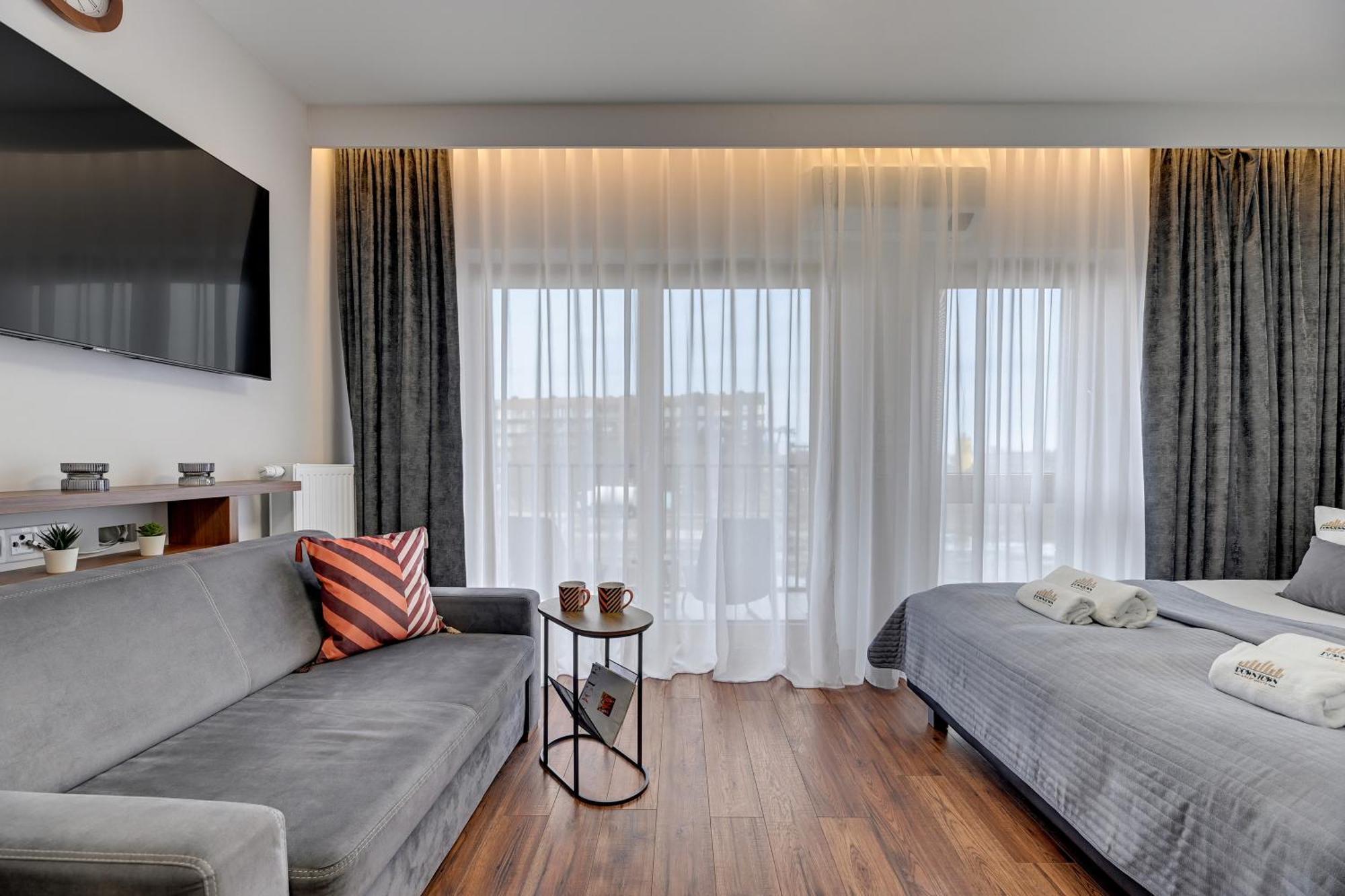 Nadmotlawie Riverside - Sauna, Gym & Parking By Downtown Apartments Gdańsk Quarto foto