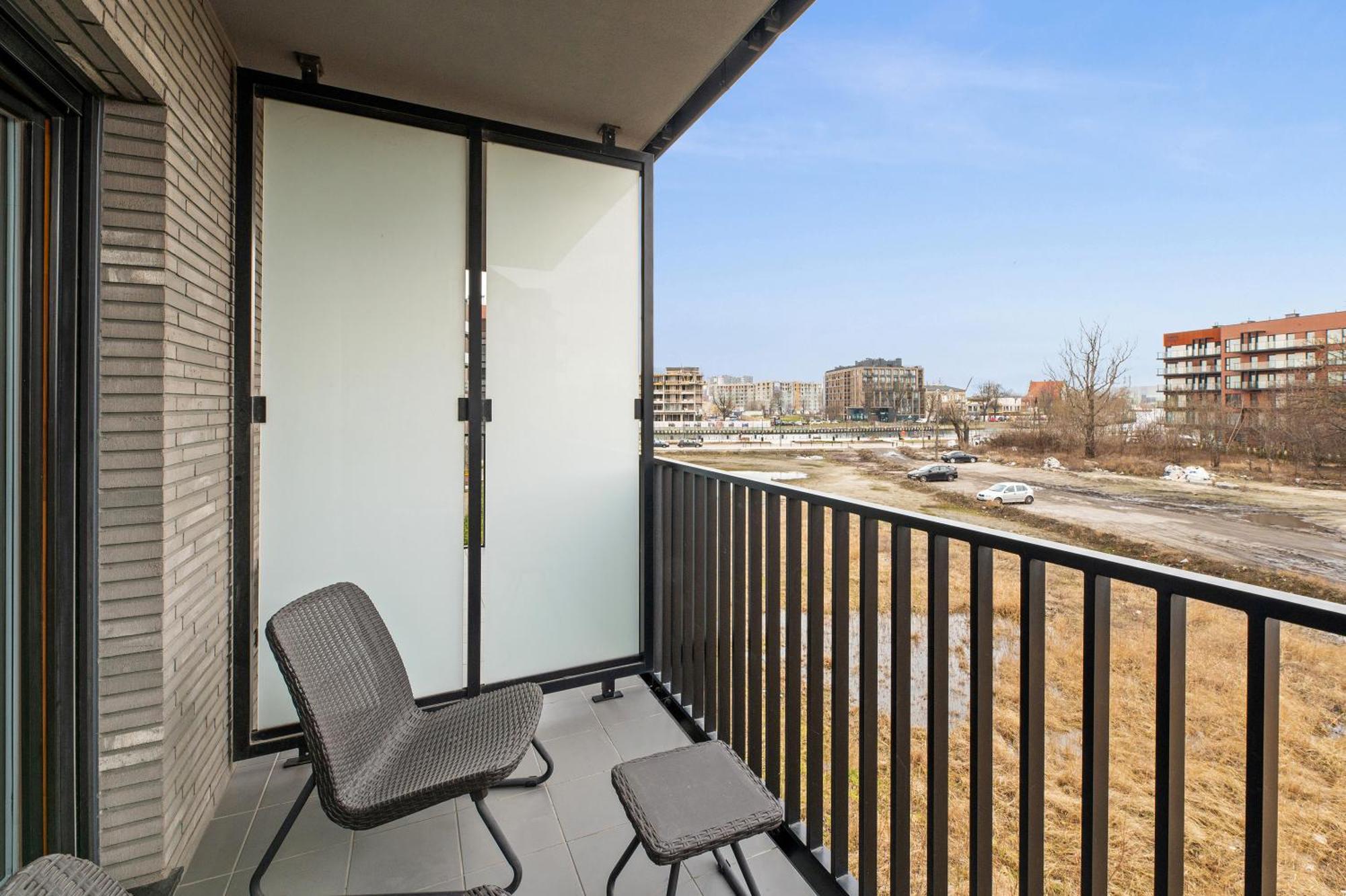 Nadmotlawie Riverside - Sauna, Gym & Parking By Downtown Apartments Gdańsk Quarto foto