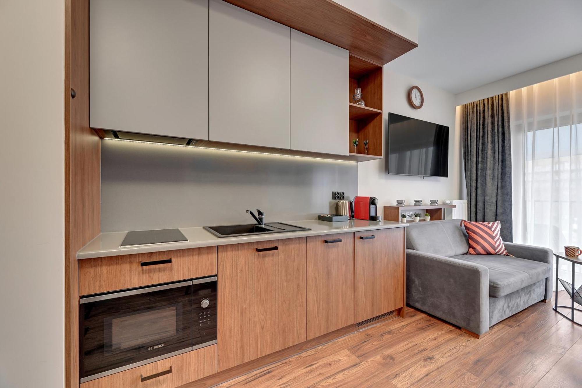 Nadmotlawie Riverside - Sauna, Gym & Parking By Downtown Apartments Gdańsk Quarto foto